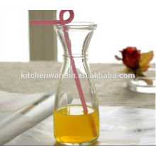 Haonai Eco-Friendly,FDA,SGS food grade glass 350ml glass juice bottle